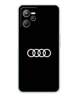 Чохол для Realme 14 з картинкою «Audi White Logo» Чохол для Realme 14 з картинкою «Audi White Logo»