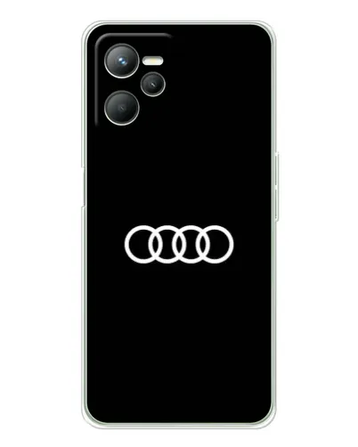 Чохол для Realme 14 з картинкою «Audi White Logo» Чохол для Realme 14 з картинкою «Audi White Logo»