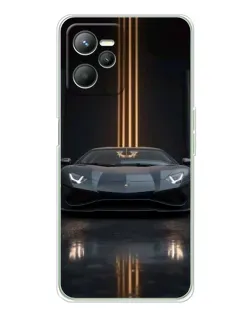 Чохол для Realme 14 з картинкою «Lamborghini золоті лінії» Чохол для Realme 14 з картинкою «Lamborghini золоті лінії»