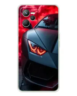 Чохол для Realme 14 з картинкою «Lamborghini червоне сяйво» Чохол для Realme 14 з картинкою «Lamborghini червоне сяйво»