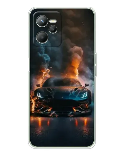Чохол для Realme 14 з картинкою «Lamborghini димна естетика» Чохол для Realme 14 з картинкою «Lamborghini димна естетика»