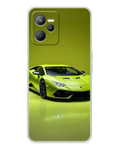 Чохол для Realme 14 з картинкою «Салатовий Lamborghini Huracan» Чохол для Realme 14 з картинкою «Салатовий Lamborghini Huracan»