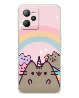 Чохол для Realme 14 з картинкою «Єдиноріг Pusheen»