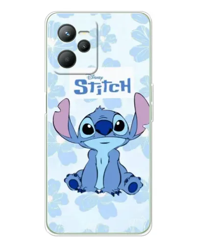 Чохол для Realme 14 з картинкою «Stitch серед квітів» Чохол для Realme 14 з картинкою «Stitch серед квітів»