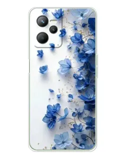 Чохол для Realme 14 з картинкою «Блакитний квітковий каскад» Чохол для Realme 14 з картинкою «Блакитний квітковий каскад»