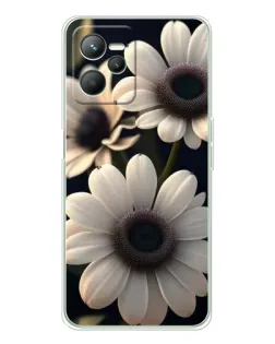 Чохол для Realme 14 з картинкою «Білі маргаритки макро» Чохол для Realme 14 з картинкою «Білі маргаритки макро»