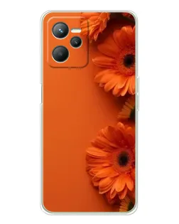 Чохол для Realme 14 з картинкою «Помаранчеві гербери» Чохол для Realme 14 з картинкою «Помаранчеві гербери»