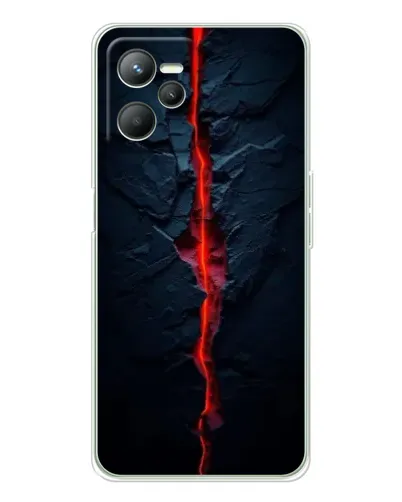 Чохол для Realme 14 з картинкою «Червона лавова тріщина» Чохол для Realme 14 з картинкою «Червона лавова тріщина»