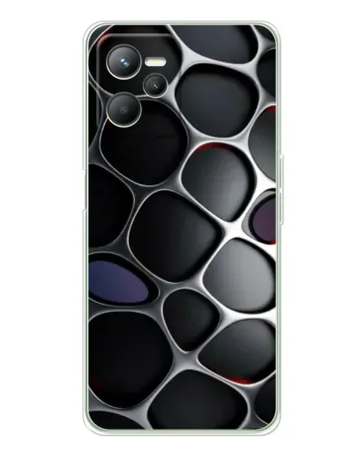 Чохол для Realme 14 з картинкою «Об'ємна темна решітка» Чохол для Realme 14 з картинкою «Об'ємна темна решітка»