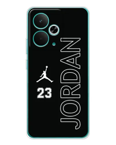 Чехол для Realme 14T с картинкой «Jordan Vertical»