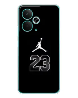 Чехол для Realme 14T с картинкой «Jordan Flight 23»