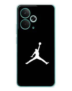 Чехол для Realme 14T с картинкой «Jordan Silhouette»