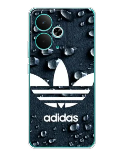 Чехол для Realme 14T с картинкой «Adidas Trefoil Blue» Чехол для Realme 14T с картинкой «Adidas Trefoil Blue»
