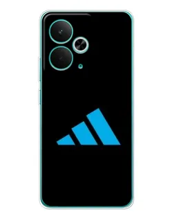 Чохол для Realme 14T з картинкою «Adidas Cyan Logo» Чохол для Realme 14T з картинкою «Adidas Cyan Logo»