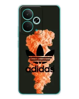 Чохол для Realme 14T з картинкою «Помаранчевий дим Adidas» Чохол для Realme 14T з картинкою «Помаранчевий дим Adidas»