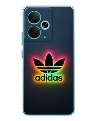 Чехол для Realme 14T с картинкой «Неоновый Adidas» Чехол для Realme 14T с картинкой «Неоновый Adidas»