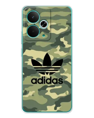 Чехол для Realme 14T с картинкой «Милитари стиль Adidas» Чехол для Realme 14T с картинкой «Милитари стиль Adidas»