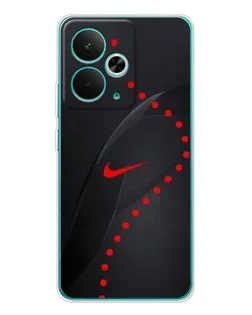 Чехол для Realme 14T с картинкой «Абстрактный дизайн Nike»