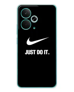Чехол для Realme 14T с картинкой «Классический принт Nike»