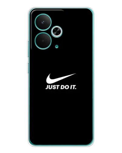 Чехол для Realme 14T с картинкой «Минимализм от Nike» Чехол для Realme 14T с картинкой «Минимализм от Nike»