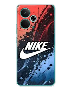 Чехол для Realme 14T с картинкой «Градиентный принт Найк»