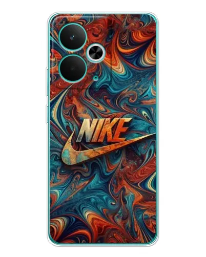 Чехол для Realme 14T с картинкой «Nike в абстракции» Чехол для Realme 14T с картинкой «Nike в абстракции»