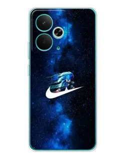 Чехол для Realme 14T с картинкой «Звездный путь Nike»
