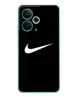 Чехол для Realme 14T с картинкой «Минималистический Найк»