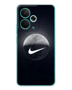 Чехол для Realme 14T с картинкой «Nike в стиле граффити»