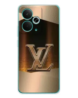 Чехол для Realme 14T с картинкой «LV — золотое сияние» Чехол для Realme 14T с картинкой «LV — золотое сияние»