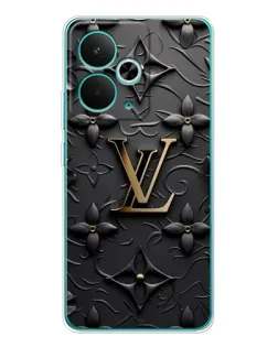 Чехол для Realme 14T с картинкой «Кожаная текстура LV» Чехол для Realme 14T с картинкой «Кожаная текстура LV»