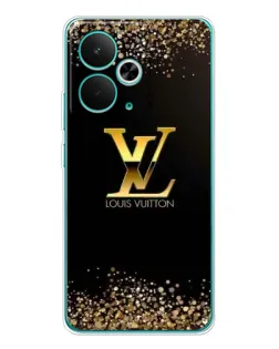 Чехол для Realme 14T с картинкой «LV — золотые искры» Чехол для Realme 14T с картинкой «LV — золотые искры»