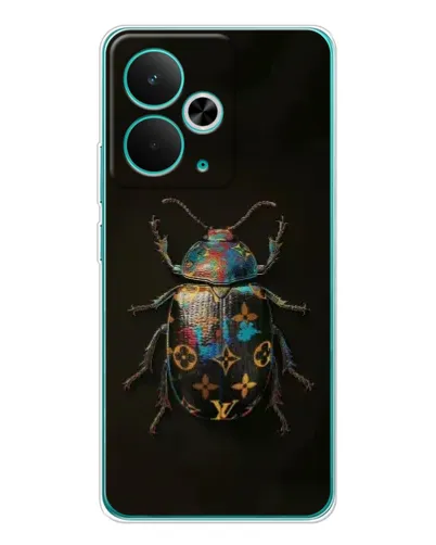 Чехол для Realme 14T с картинкой «LV — мраморный принт»
