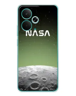 Чехол для Realme 14T с картинкой «NASA — лунный градиент»