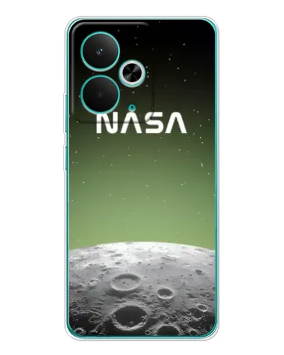 Чехол для Realme 14T с картинкой «NASA — лунный градиент»
