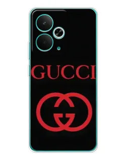 Чехол для Realme 14T с картинкой «Gucci — красный логотип» Чехол для Realme 14T с картинкой «Gucci — красный логотип»