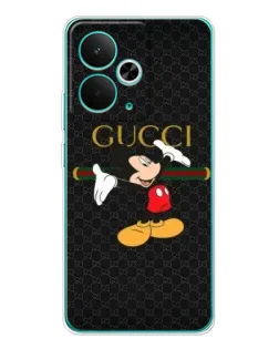 Чехол для Realme 14T с картинкой «Микки Маус Gucci» Чехол для Realme 14T с картинкой «Микки Маус Gucci»