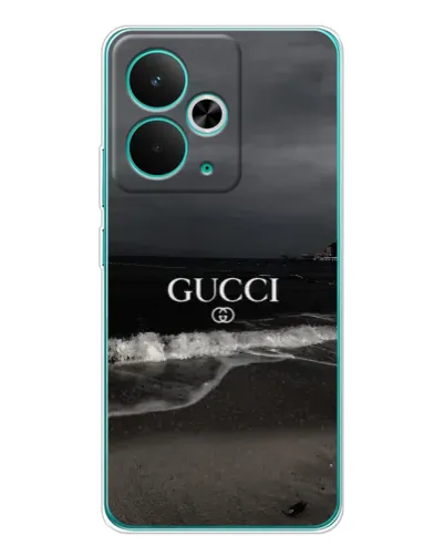 Чехол для Realme 14T с картинкой «Gucci — морской прибой»