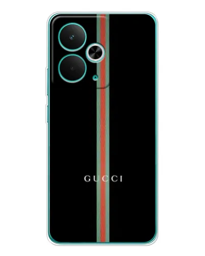 Чехол для Realme 14T с картинкой «Gucci — строгая линия» Чехол для Realme 14T с картинкой «Gucci — строгая линия»