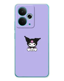 Чехол для Realme 14T с картинкой «Kuromi — фиолетовый минимализм» Чехол для Realme 14T с картинкой «Kuromi — фиолетовый минимализм»