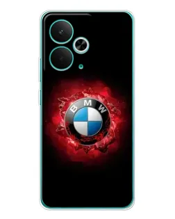 Чехол для Realme 14T с картинкой «Логотип BMW — вспышка» Чехол для Realme 14T с картинкой «Логотип BMW — вспышка»