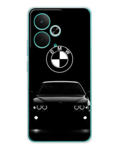 Чехол для Realme 14T с картинкой «BMW — взгляд из темноты»