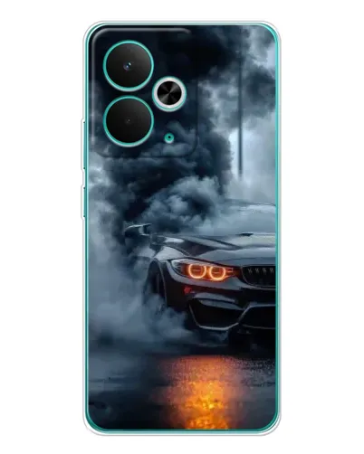 Чехол для Realme 14T с картинкой «BMW M-Power — абстракция» Чехол для Realme 14T с картинкой «BMW M-Power — абстракция»