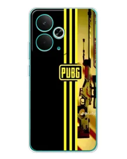 Чохол для Realme 14T з картинкою «PUBG — камуфляжний шолом»