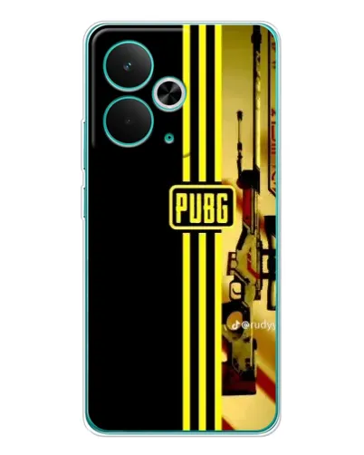 Чохол для Realme 14T з картинкою «PUBG — камуфляжний шолом» Чохол для Realme 14T з картинкою «PUBG — камуфляжний шолом»