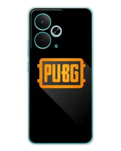 Чохол для Realme 14T з картинкою «PUBG — рамка лого» Чохол для Realme 14T з картинкою «PUBG — рамка лого»
