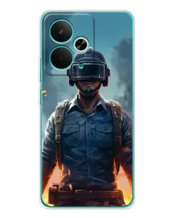 Чохол для Realme 14T з картинкою «PUBG — реалістичний герой»