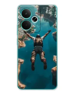 Чохол для Realme 14T з картинкою «PUBG — вільне падіння»