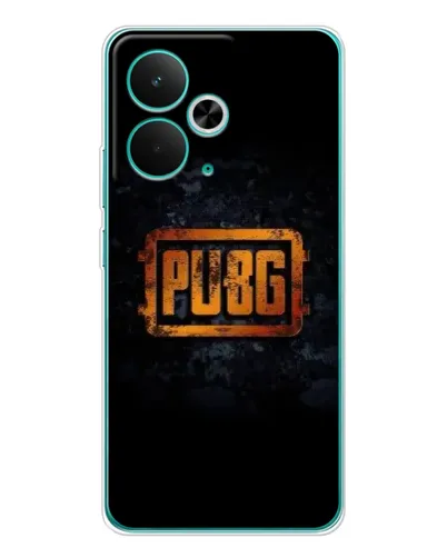 Чохол для Realme 14T з картинкою «PUBG — золотий логотип» Чохол для Realme 14T з картинкою «PUBG — золотий логотип»