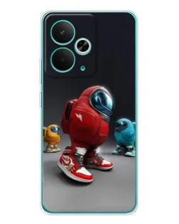 Чохол для Realme 14T з картинкою «Among Us — 3D стиль»
